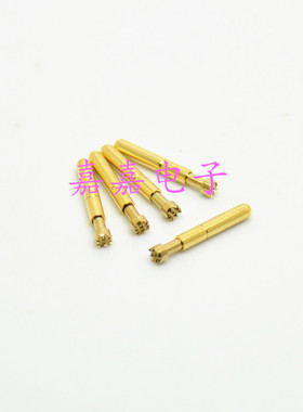 测试针CSP-6H梅花头 短探针1.36mm总长10.5mm电池测试电源针