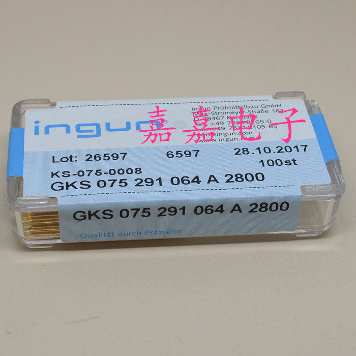 英钢针GKS075 291 064A2800（三切面尖头）1.0mm测试针探针,电子元器件市场,测试针/探针,淘宝优惠券,粉丝福利购,淘宝优惠卷