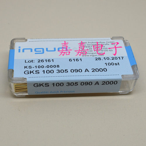 英钢针GKS100 305 090A2000/A3000（直上圆头）1.37mm测试针探针