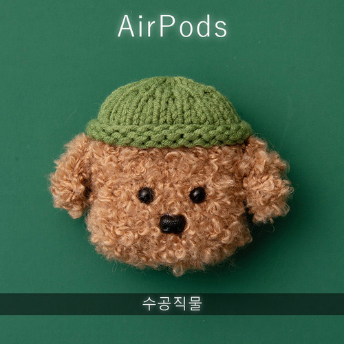 ins风毛绒耳机套苹果硅胶苹果