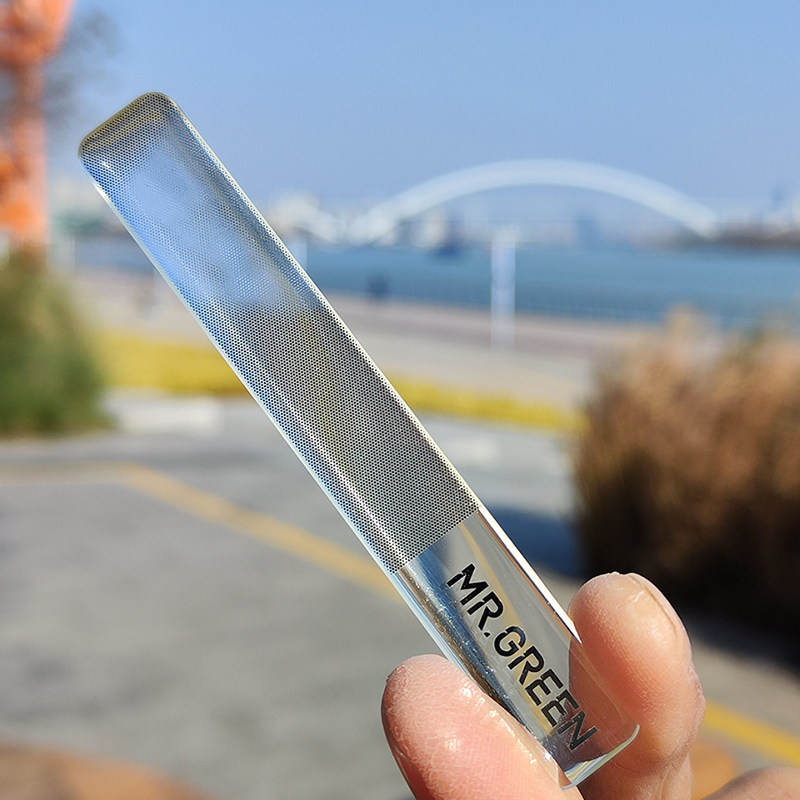 德国mr.green绿先生进口纳米玻璃亮甲搓条成人清洁护理指甲锉礼盒