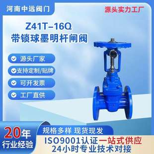 磁性锁闭明杆闸阀带锁法兰闸阀自来水防盗锁闭阀阀门磁性锁闭钥匙