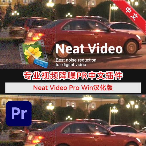 Win汉化 专业视频降噪PR中文插件 Neat Video Pro v6.0.5