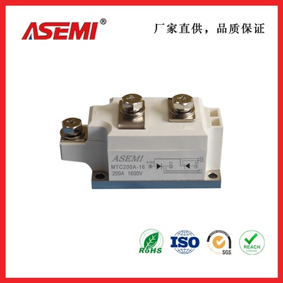 MTC200A-16单相整流模块ASEMI