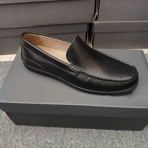 豆豆鞋真皮休闲男士皮鞋软底单鞋