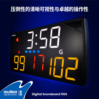 molten摩腾多功能电子计分器