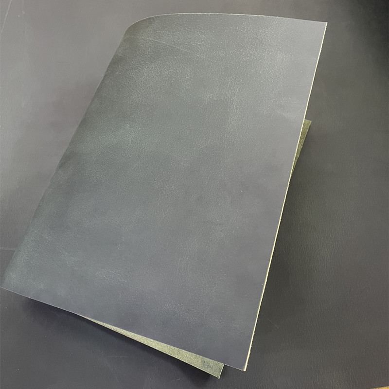 3.4mm厚头层牛皮料植鞣皮革硬挺