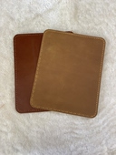 真皮鼠标垫台垫头层牛皮料手工缝制盖章垫纯牛皮料腕垫