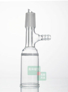 24#具标口砂芯抽滤漏斗150ML 标准磨口 抽滤漏斗G3G4内有支管