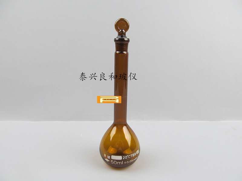²£Á§ÒÇÆ÷ ²£Á§×ØÉ«ÈÝÁ¿Æ¿ 50ml Ìì²£ÅÆA¼¶ ÈÝÁ¿¾«×¼ ¾«Æ·°ü¼ì