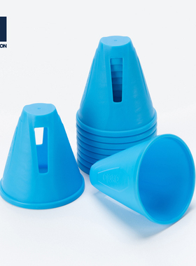 迪卡侬轮滑平花桩角标训练障碍培训道具ENR3