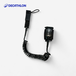 迪卡侬冲浪板桨板配件立式 桨板螺旋SUP牵引绳OVKS