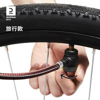 Decathlon portable handheld bicycle pump, basketball, football and cycling universal high-pressure French mouth and beauty mouth MOSN thumbnail 4