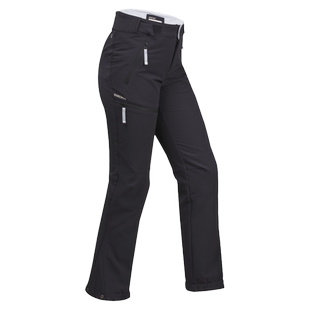 迪卡侬儿童雪地裤子春秋男童女童徒步保暖防泼水加绒运动长裤KIDC