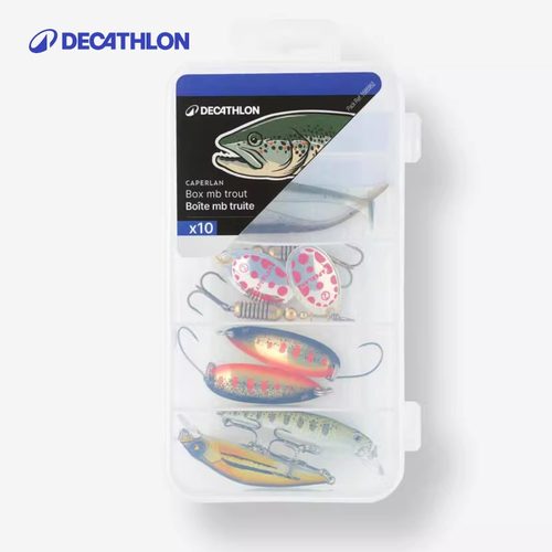 迪卡侬路亚饵套装盒装