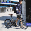 OVB1 迪卡侬Fold560折叠自行车20寸车轮变速城市轻便通勤男女式