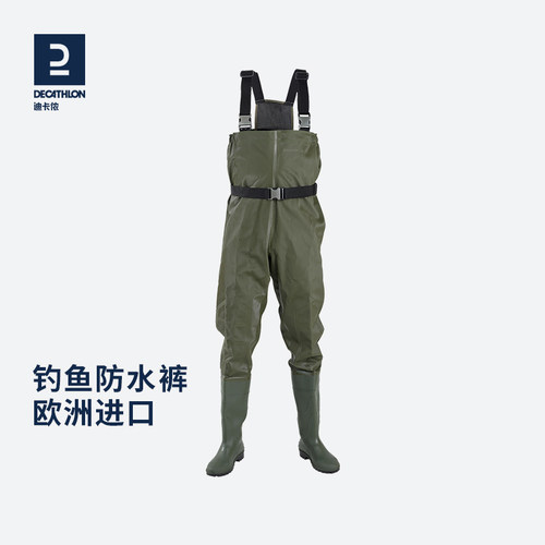 迪卡侬衣服半身抓鱼ovf下水裤