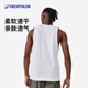 运动跑步无袖 迪卡侬健身背心男款 夏美式 T恤篮球速干纯色上衣SAT1