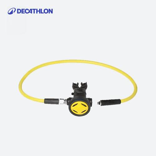 装备章鱼二级头时间水下呼吸器