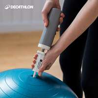 Decathlon Yoga ball, Pilates Fitness ball, children's air pump, bidirectional air pump, fast and effortless RFJ0 thumbnail 3