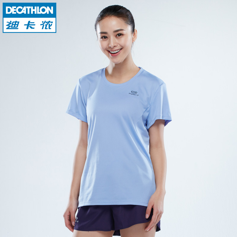 Tshirt de sport femme DECATHLON 8056602 en polyester - Ref 458938 Image 4