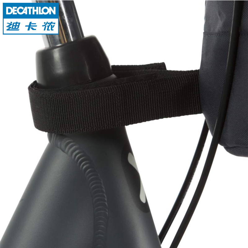 Panier pour vélo DECATHLON en toile - Ref 2257527 Image 5