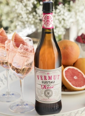 Lustau Vermut桃红味美思 调酒 充满花香野草莓和香料气息 雪莉