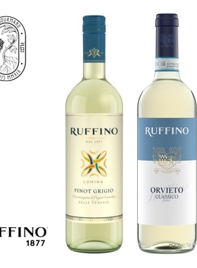 鲁芬诺Ruffino Lumina灰皮诺干白葡萄酒 Orvieto 意大利干白