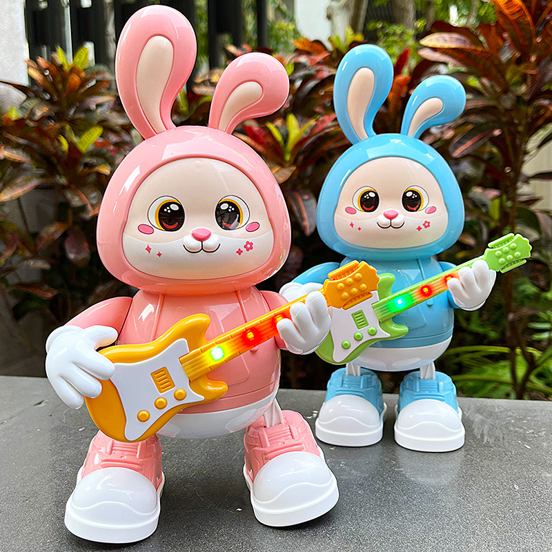 儿童益智电动玩具跳舞吉他兔子0一1到三半岁2宝宝男女孩有声会动3,玩具/童车/益智/积木/模型,电动/遥控动物/人物,淘宝优惠券,粉丝福利购,淘宝优惠卷