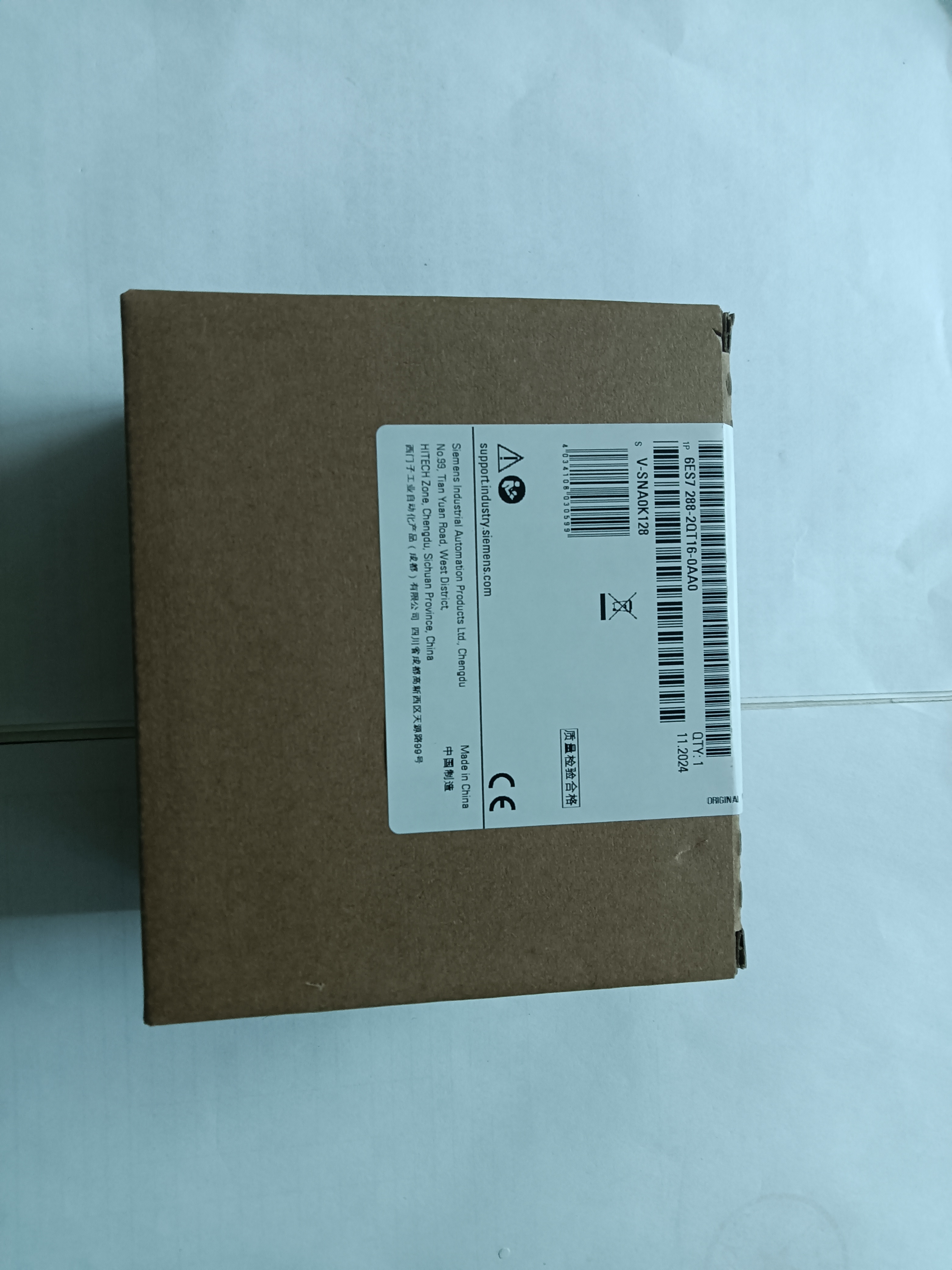 全新原装西门子PLC模块6ES7288-3AE08-0AA0