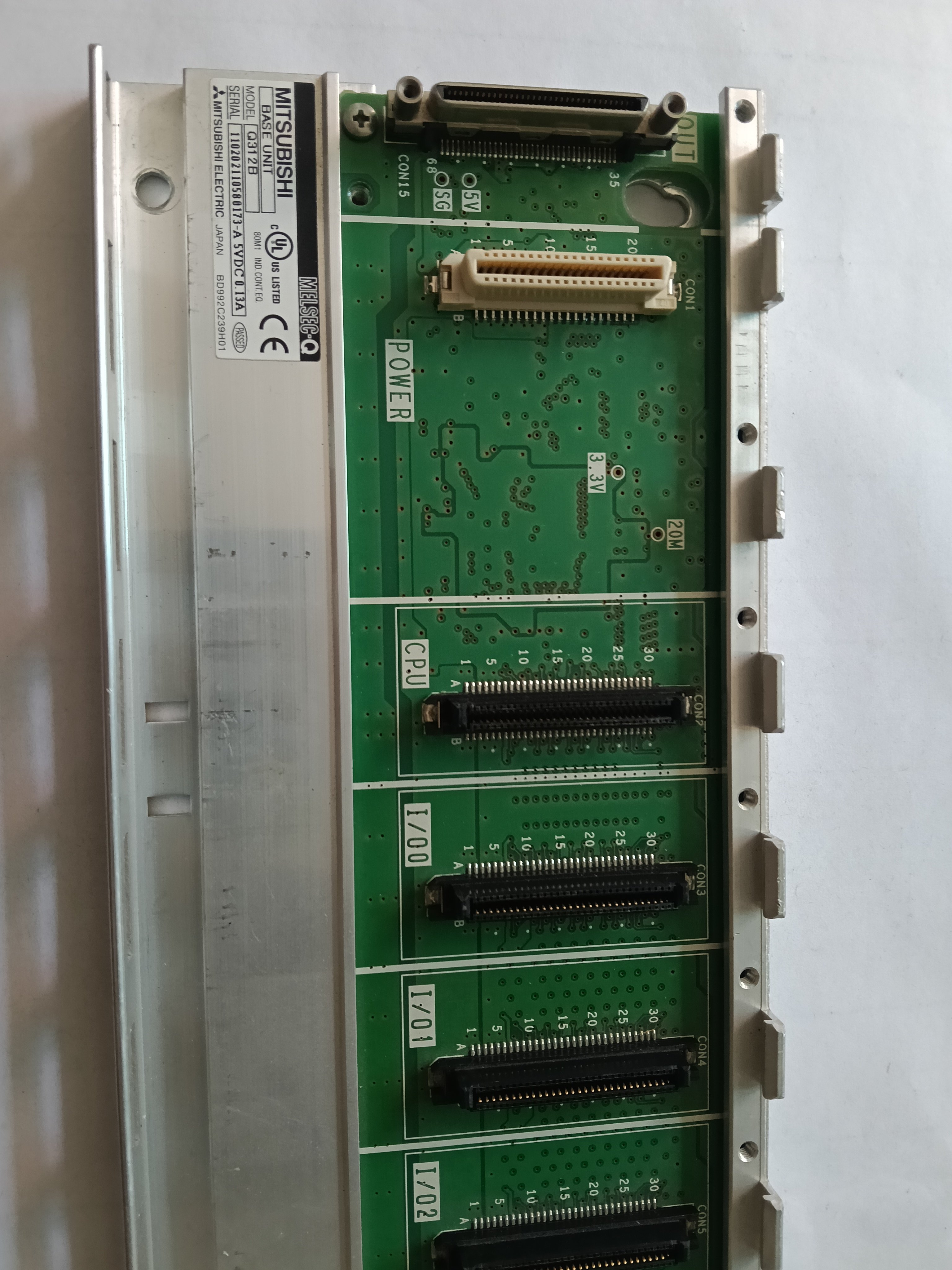 二手三菱PLC底板Q312BPLC