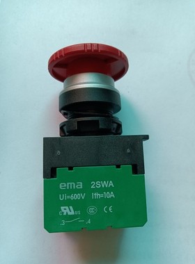 全新原装META红色蘑菇头按钮E2P4RAB= 2SWB+ 2SWA