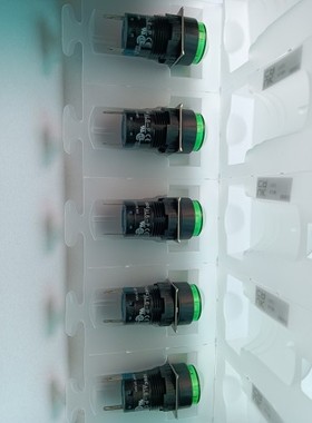 全新原装和泉绿色指示灯AL6M-P4GC