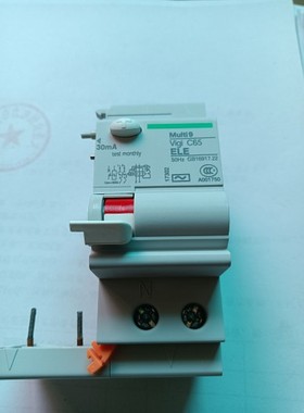 全新漏电保护元件Multi 9 Vigi C65 ELE 2P40A 17302