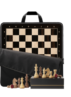 王高95mm实木标准比赛用国际象棋套装高档棋盘套装豪华版CHESS