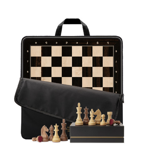 实木标准比赛用国际象棋套装
