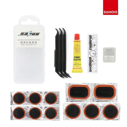 撬胎棒补胎片补胎盒SAHOO