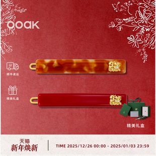 OOAK列维斯蕾丝边发夹侧边刘海夹前额无痕高级感生日新年礼物