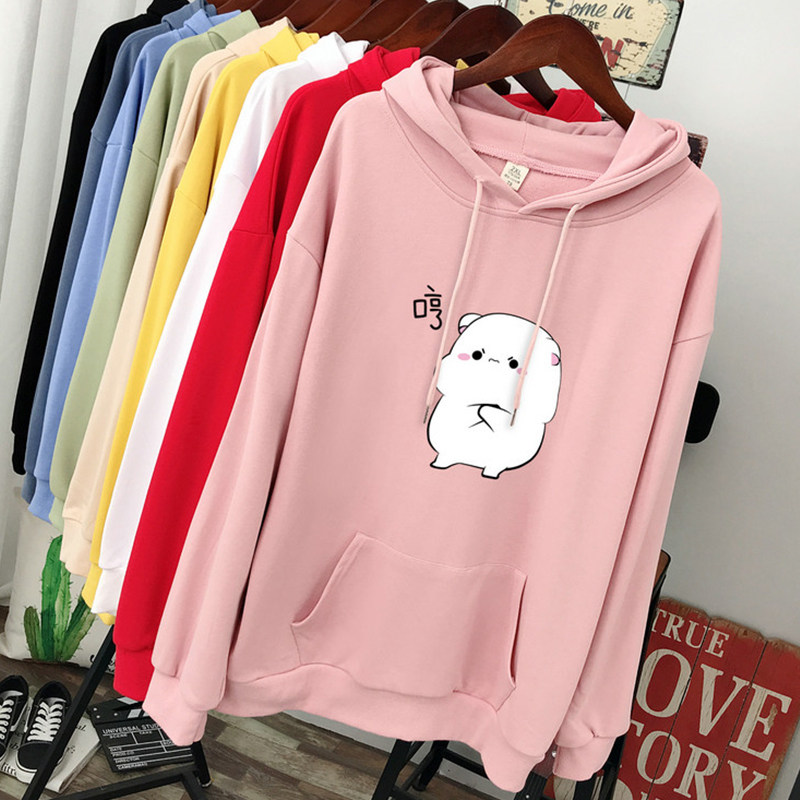 连帽卫衣女2019年新款潮ins宽松加肥加大码200斤胖mm薄款初秋上衣在类目 女装/女士精品, 卫衣/绒衫中 - 来自Buy2taobao.com提供专业的淘宝代购服务