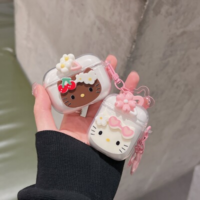 倍思硅胶软壳kt小花耳机壳