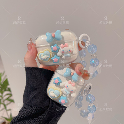 适用荣耀硅胶软壳玉桂狗耳机壳