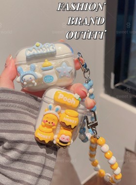 卡通立体玉桂狗适用oppoenco air3耳机壳X2 Ferr2i蓝牙套free3保护套play女air3i可爱w31灵动版air2pro软壳R2