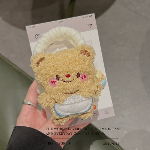 可爱毛绒Buds4耳机保护套