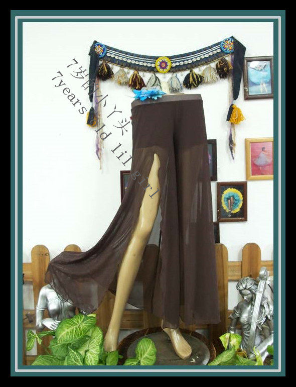 肚皮舞练功服热销台湾水纱单开衩大裙裤品牌设计CM29