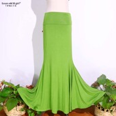 肚皮舞原创设计练功演出服佛拉门戈Flamenco人棉翻腰包臀裙GFF04