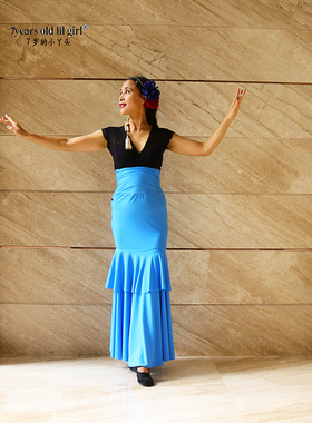 原创品牌Flamenco弗拉门戈舞裙半身裙练功服西班牙热卖DDT07