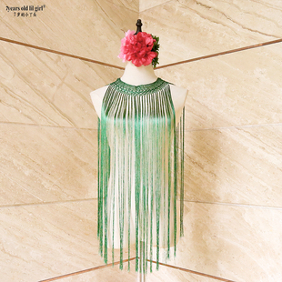 2022年新款弗拉门戈flamenco配饰流苏冰丝大披肩围巾CBD102