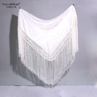 2025年新款定做弗拉门戈flamenco Mantón1.35*1.35大披肩GP09