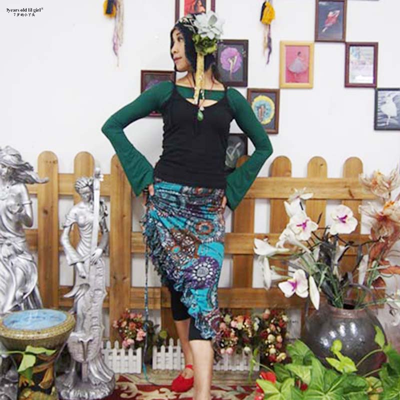 芭蕾舞肚皮舞钢管舞服热销练功服长袖护肩莫代尔人棉挂胸肩衣HZ25图片
