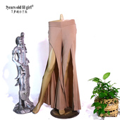 肚皮舞练功裤 多色可选ECC07 演出服热销莫代尔人棉前衩喇叭裤